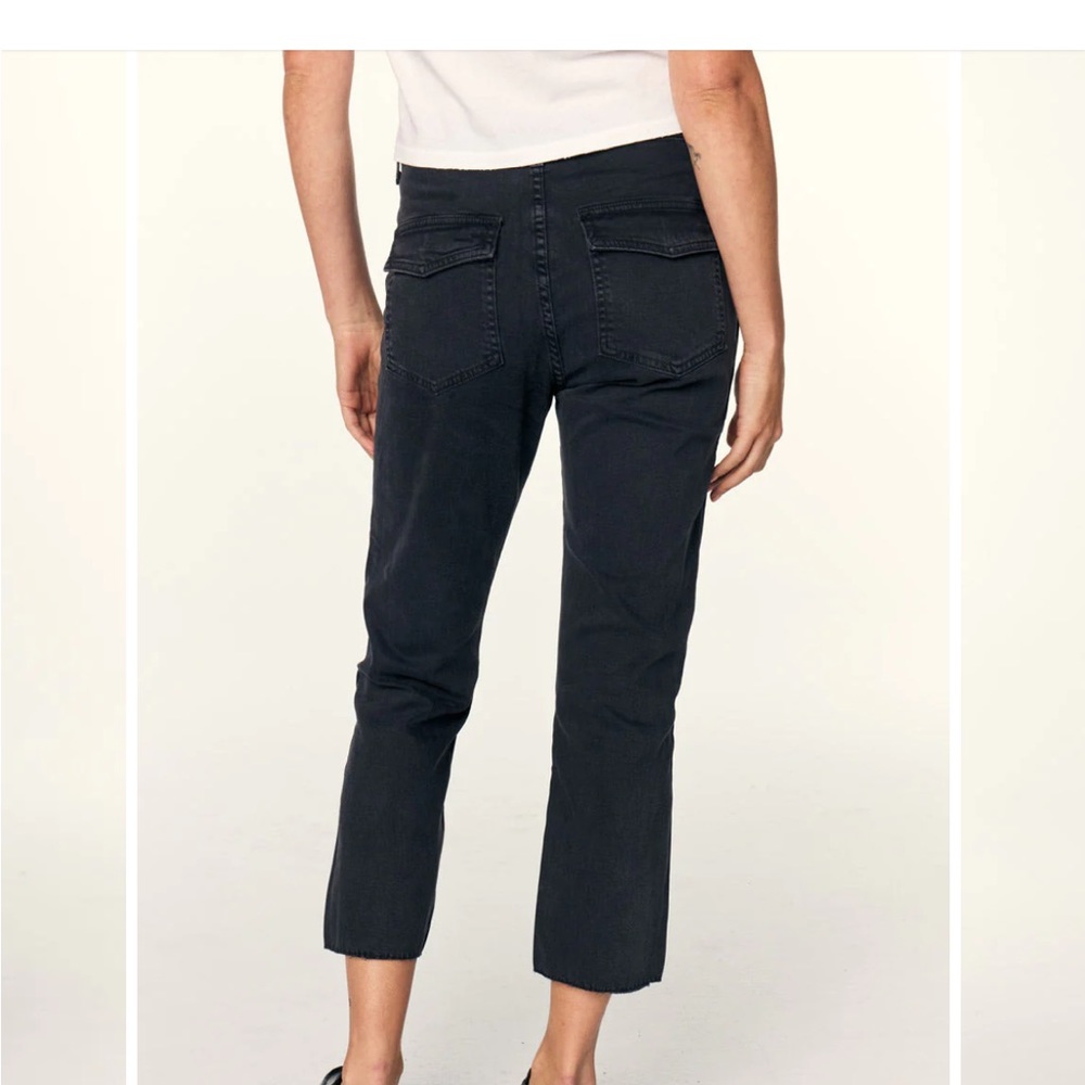 AMO size 27 easy army trouser washed black